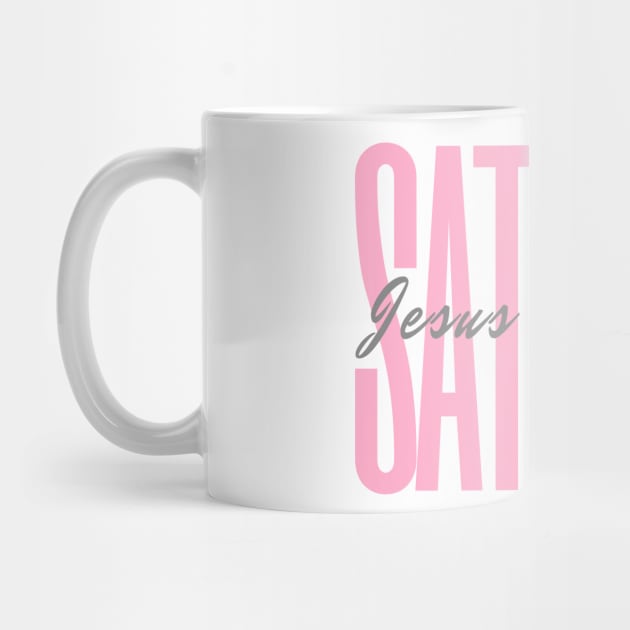 Satan Saves | Pretty Pink | Satanic by WearSatan